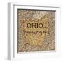 Story Ohio-Tina Carlson-Framed Art Print