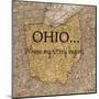 Story Ohio-Tina Carlson-Mounted Art Print