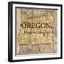 Story Oregon-Tina Carlson-Framed Art Print