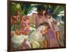 Story Time-John Asaro-Framed Giclee Print