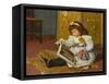 Story Time-Charles Haigh-Wood-Framed Stretched Canvas