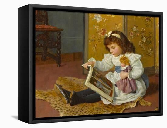 Story Time-Charles Haigh-Wood-Framed Stretched Canvas