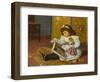 Story Time-Charles Haigh-Wood-Framed Giclee Print