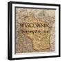 Story Wisconsin-Tina Carlson-Framed Art Print