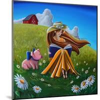 Storytime On The Farm-Cindy Thornton-Mounted Art Print