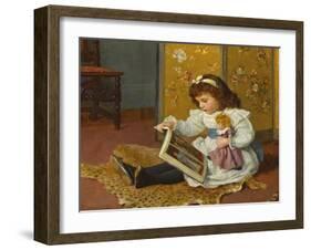 Storytime-Charles Haigh-Wood-Framed Premium Giclee Print