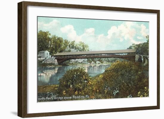 Stoudts Ferry Bridge, Reading-null-Framed Art Print