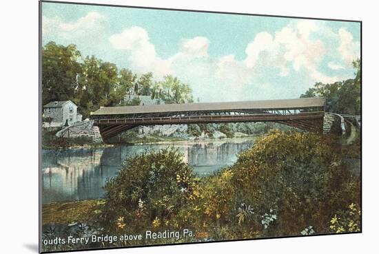 Stoudts Ferry Bridge, Reading-null-Mounted Art Print