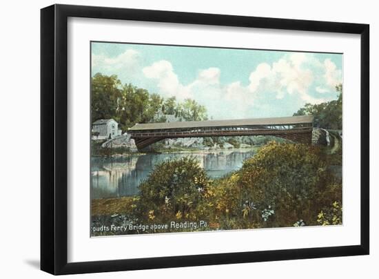 Stoudts Ferry Bridge, Reading-null-Framed Art Print