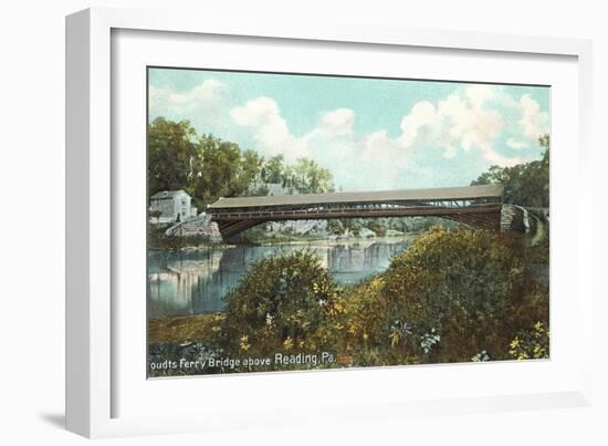 Stoudts Ferry Bridge, Reading-null-Framed Art Print