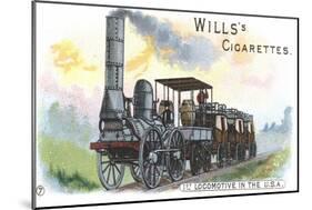 Stourbridge Lion, Steam Locomotive, C1830-null-Mounted Giclee Print