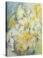 Stourhead Daffodils-Karen Armitage-Stretched Canvas