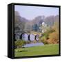 Stourhead, Wiltshire, England, UK, Europe-Roy Rainford-Framed Stretched Canvas