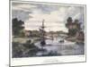 Stourport-On-Severn, Worcestershire, from Above the Bridge, C1795-Samuel Ireland-Mounted Giclee Print