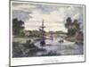 Stourport-On-Severn, Worcestershire, from Above the Bridge, C1795-Samuel Ireland-Mounted Premium Giclee Print
