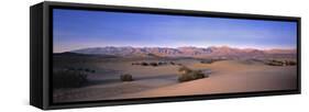 Stovepipe Wells, Death Valley, California, USA-Walter Bibikow-Framed Stretched Canvas