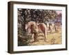 Stow Horse Fair-Paul Gribble-Framed Giclee Print