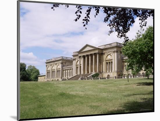 Stowe House, Stowe Landscaped Gardens, Buckinghamshire, England, United Kingdom-David Hunter-Mounted Photographic Print