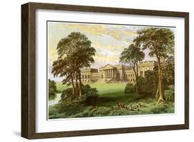 Stowe Park, Buckinghamshiere, Home of the Duke and Marquis of Buckingham and Chandos, C1880-AF Lydon-Framed Giclee Print