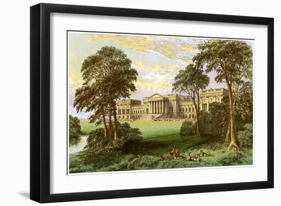 Stowe Park, Buckinghamshiere, Home of the Duke and Marquis of Buckingham and Chandos, C1880-AF Lydon-Framed Giclee Print