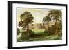 Stowe Park, Buckinghamshiere, Home of the Duke and Marquis of Buckingham and Chandos, C1880-AF Lydon-Framed Giclee Print