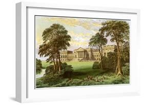 Stowe Park, Buckinghamshiere, Home of the Duke and Marquis of Buckingham and Chandos, C1880-AF Lydon-Framed Giclee Print