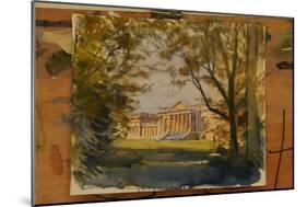 Stowe, South Front-Tim Scott Bolton-Mounted Giclee Print