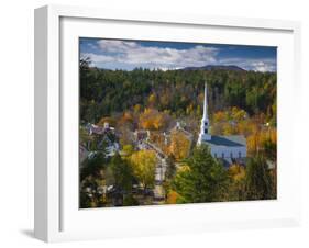 Stowe, Vermont, USA-Alan Copson-Framed Photographic Print