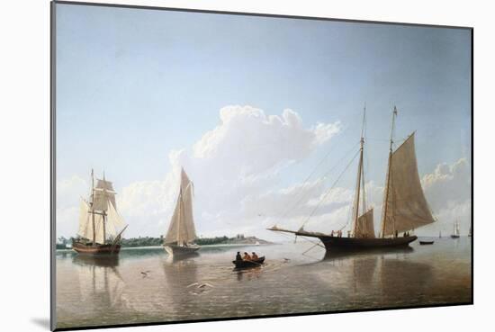 Stowing Sails, 1858-Arnold Boonen-Mounted Giclee Print