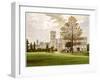 Stowlangtoft Hall, Suffolk, Home of the Wilson Family, C1880-Benjamin Fawcett-Framed Giclee Print