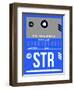 STR Stuttgart Luggage Tag II-NaxArt-Framed Art Print