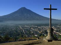 View Towards Agua Volcano, Antigua, Guatemala, Central America-Strachan James-Photographic Print