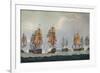 'Strachan's Action off Ferrol', c1806-Thomas Whitcombe-Framed Giclee Print