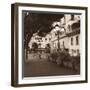 Strada, Amalfi-Alan Blaustein-Framed Photographic Print