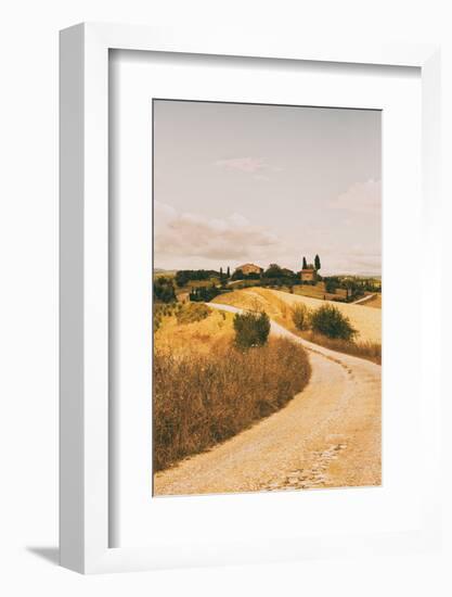 Strada Bianca II-Aledanda-Framed Photographic Print