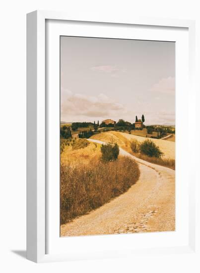 Strada Bianca II-Aledanda-Framed Photographic Print