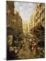 Strada Del Pendino in Naples, 1888-Vincenzo Migliaro-Mounted Giclee Print