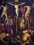 Crucifixion of Christ, 1569-Stradanus-Framed Stretched Canvas