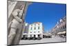 Stradun Amd Orlando's Column, Dubrovnik, Dalmatia, Croatia, Europe-Frank Fell-Mounted Photographic Print