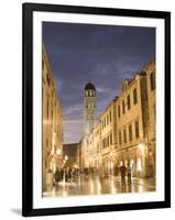 Stradun, Dubrovnik, Dalmatia, Croatia-Merrill Images-Framed Photographic Print