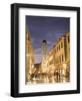 Stradun, Dubrovnik, Dalmatia, Croatia-Merrill Images-Framed Photographic Print