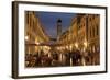 Stradun, Placa at Dusk, Dubrovnik, Croatia, Europe-John Miller-Framed Photographic Print