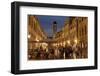 Stradun, Placa at Dusk, Dubrovnik, Croatia, Europe-John Miller-Framed Photographic Print