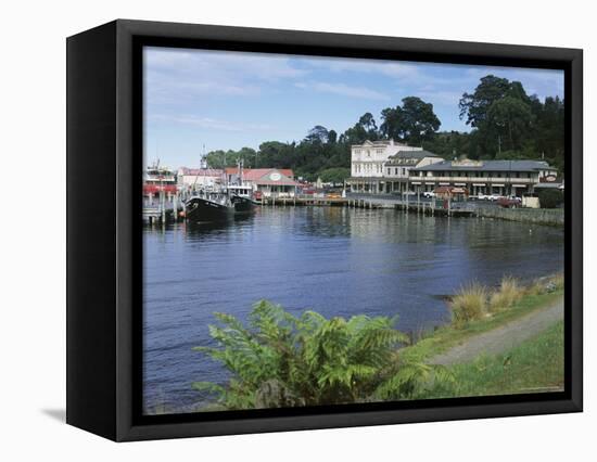 Strahan, Tasmania, Australia-G Richardson-Framed Stretched Canvas