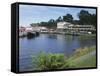 Strahan, Tasmania, Australia-G Richardson-Framed Stretched Canvas