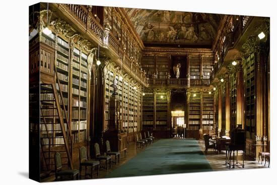 Strahov Monastery, Library, Prague, Czech Republic-null-Stretched Canvas