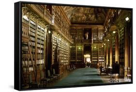 Strahov Monastery, Library, Prague, Czech Republic-null-Framed Stretched Canvas