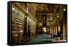 Strahov Monastery, Library, Prague, Czech Republic-null-Framed Stretched Canvas