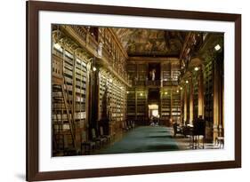 Strahov Monastery, Library, Prague, Czech Republic-null-Framed Photographic Print