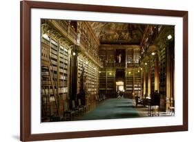 Strahov Monastery, Library, Prague, Czech Republic-null-Framed Photographic Print